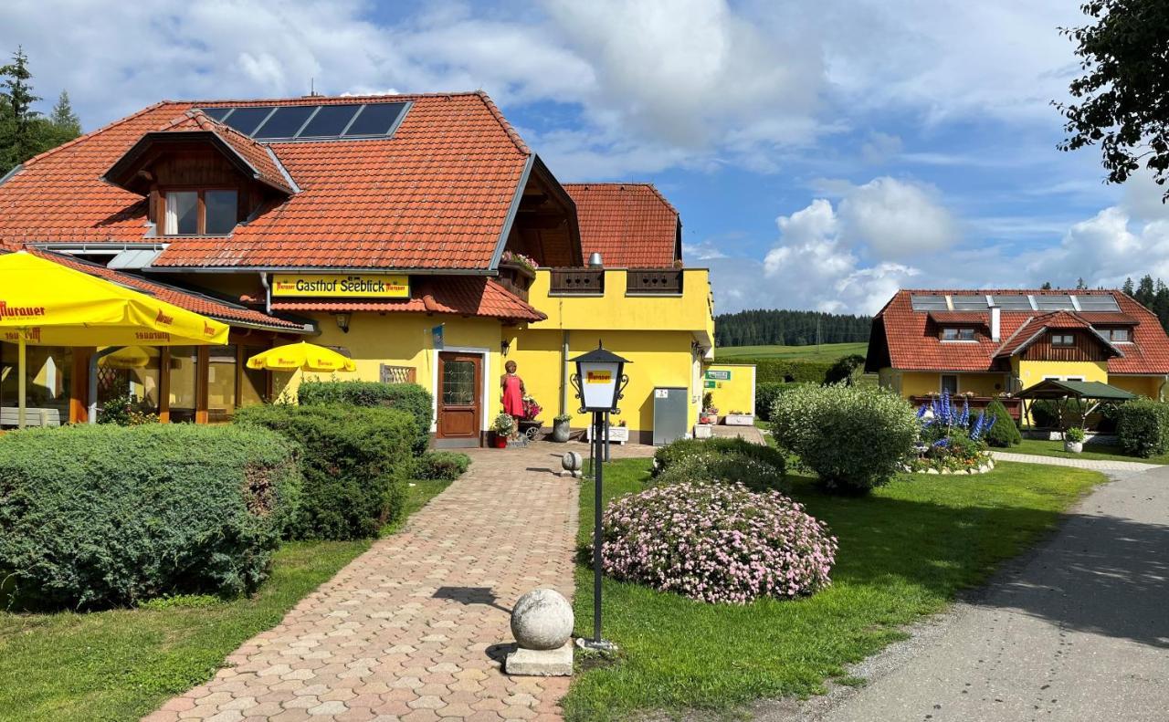 Hotel Gasthof Seeblick Zeutschach Exteriör bild